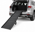 Gentle-Step Foldable Dog Car Ramp for SUVs & Trucks