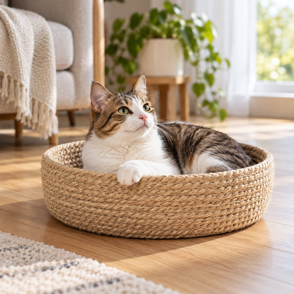 Gentle Claw Care Rope Cat Scratcher Bed