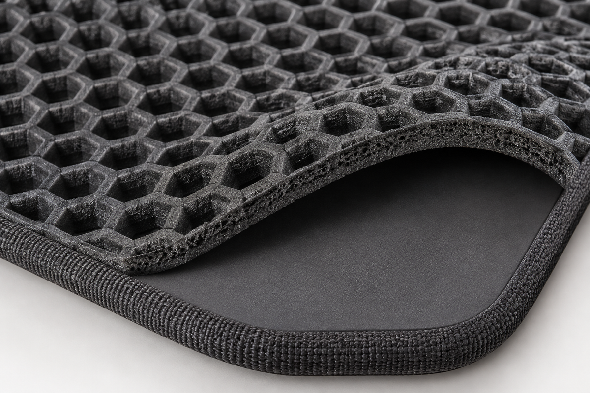 Track-Free Double-Layer Honeycomb Cat Litter Mat