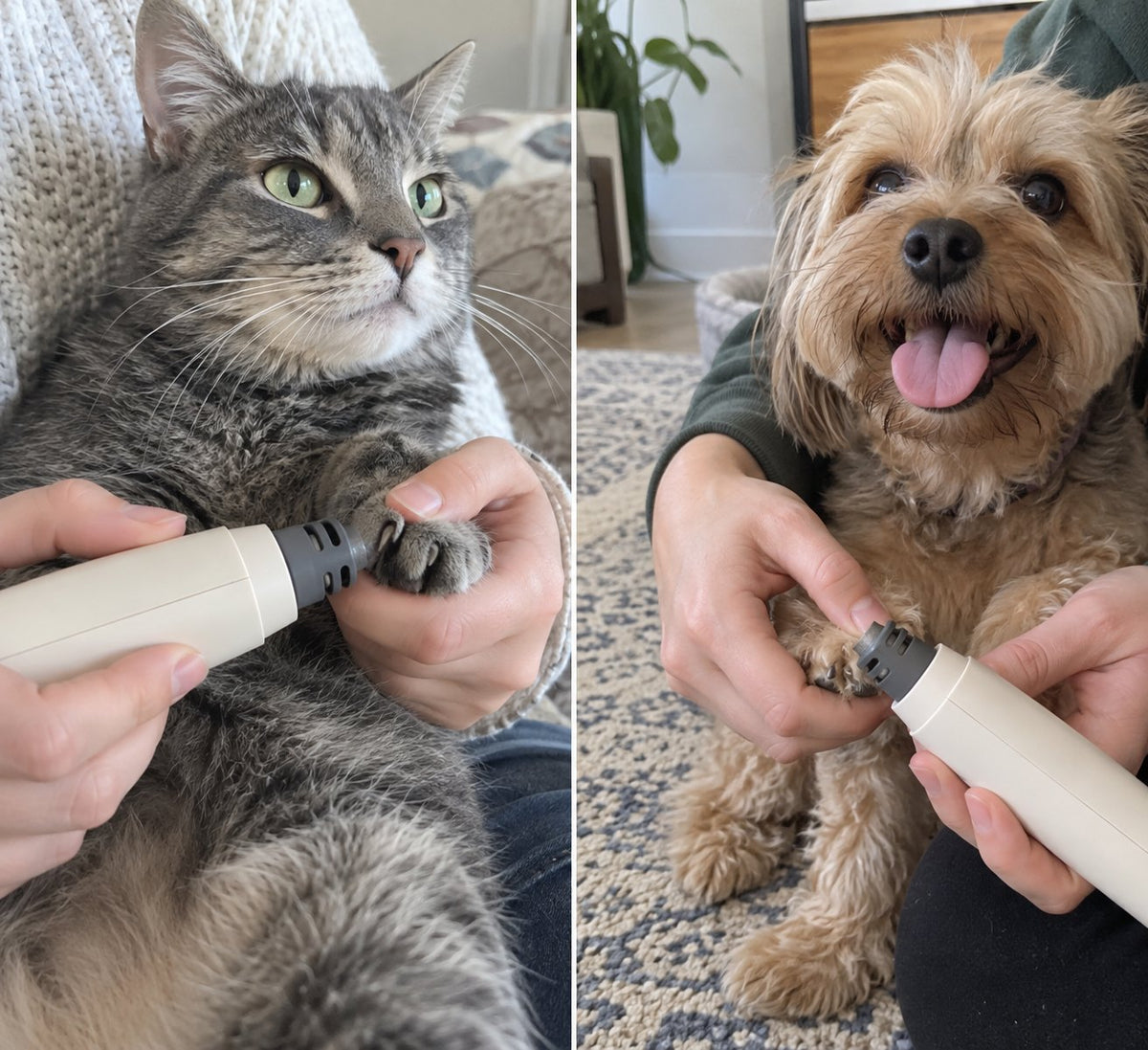 Gentle Care Cordless Electric Pet Nail Grinder