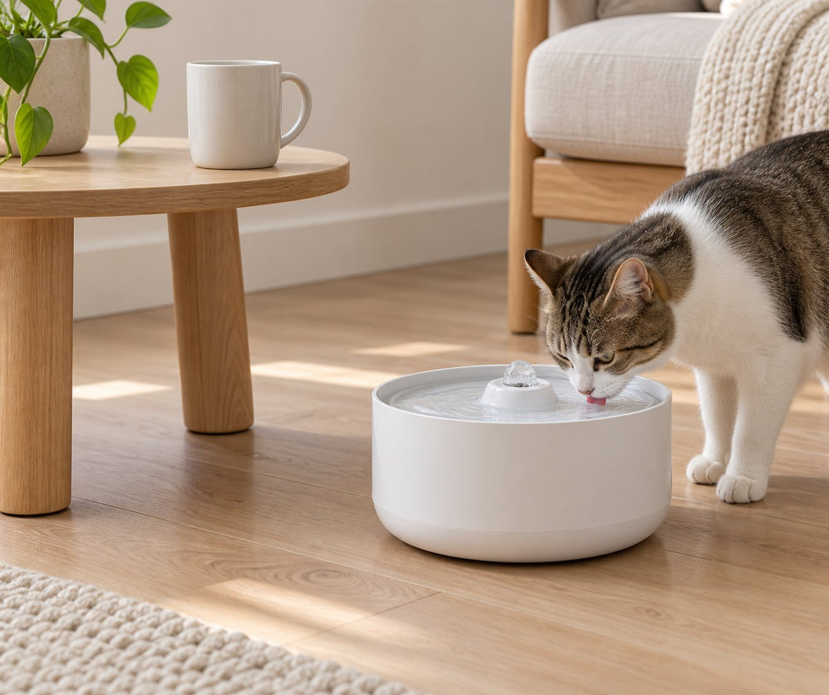 Always-Fresh Dishwasher-Safe Cat Water Fountain