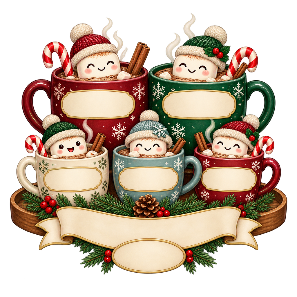 Cocoa Together blank personalization artwork