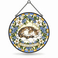 Peaceful Slumber Cat Memorial Suncatcher Window Hanging Ornament